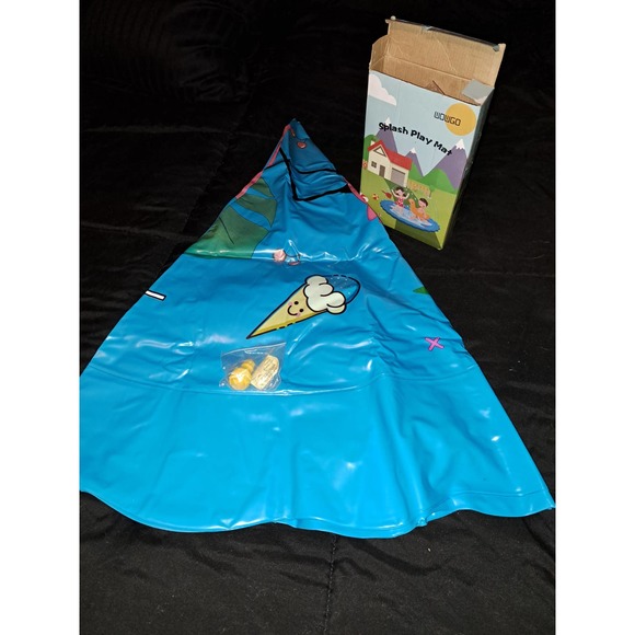 Splash Play Mat for Kids, Colorful Splash sprinkler pad - Picture 4 of 8